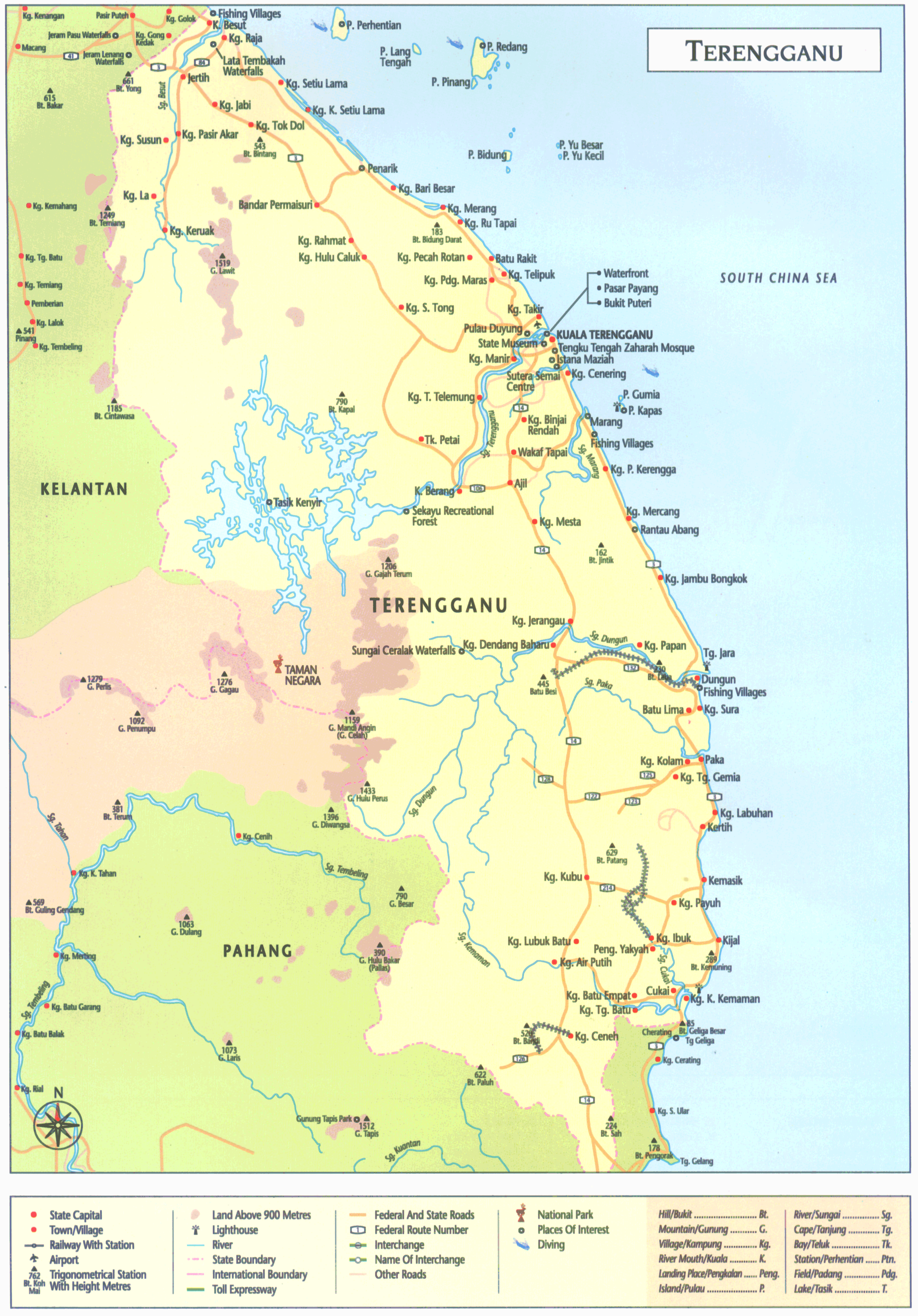 Map Kuala Terengganu