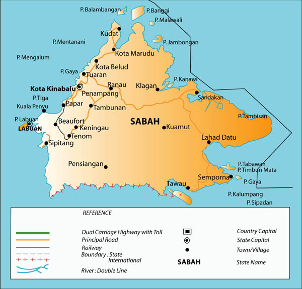 Peta Sabah
